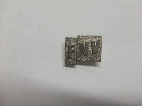 FNV vakbond zilverkleurig